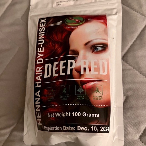 The Henna Guys Dark Red Henna powder brand new sealed in original packaging 🌿 - Picture 1 of 2